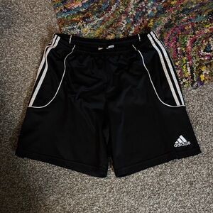 Adidas Men's Black Athletic Shorts